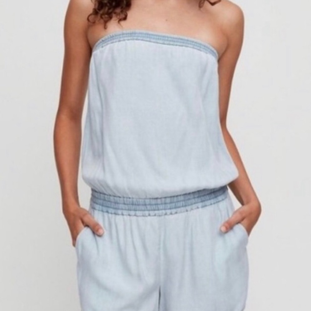 Aritzia Romper (jean look)
